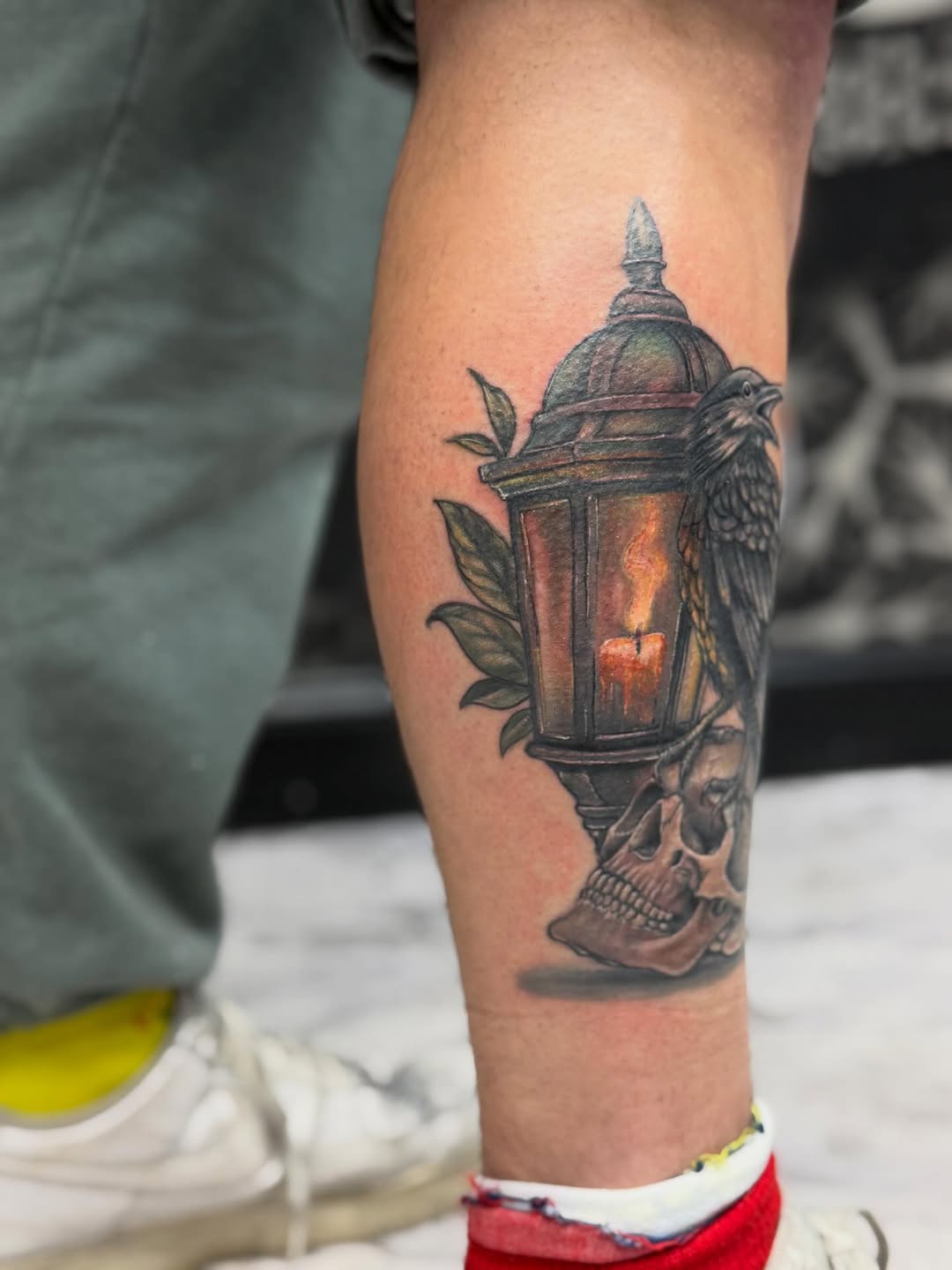 Tattoo by @inked_alex — realism, black_and_grey