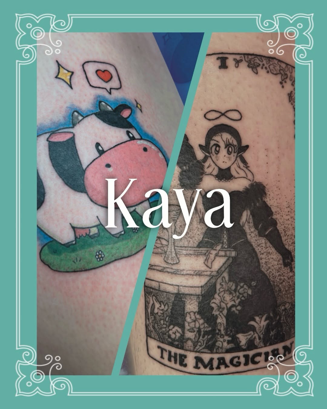 Tattoo by @rilakkaya — anime, new_school