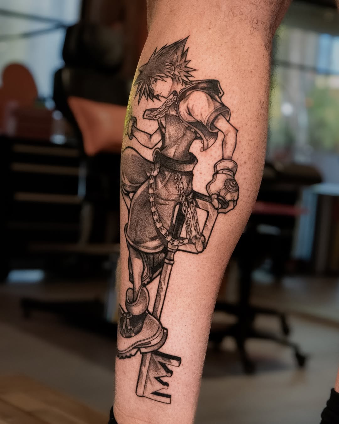 Tattoo by @mateo_tats — anime
