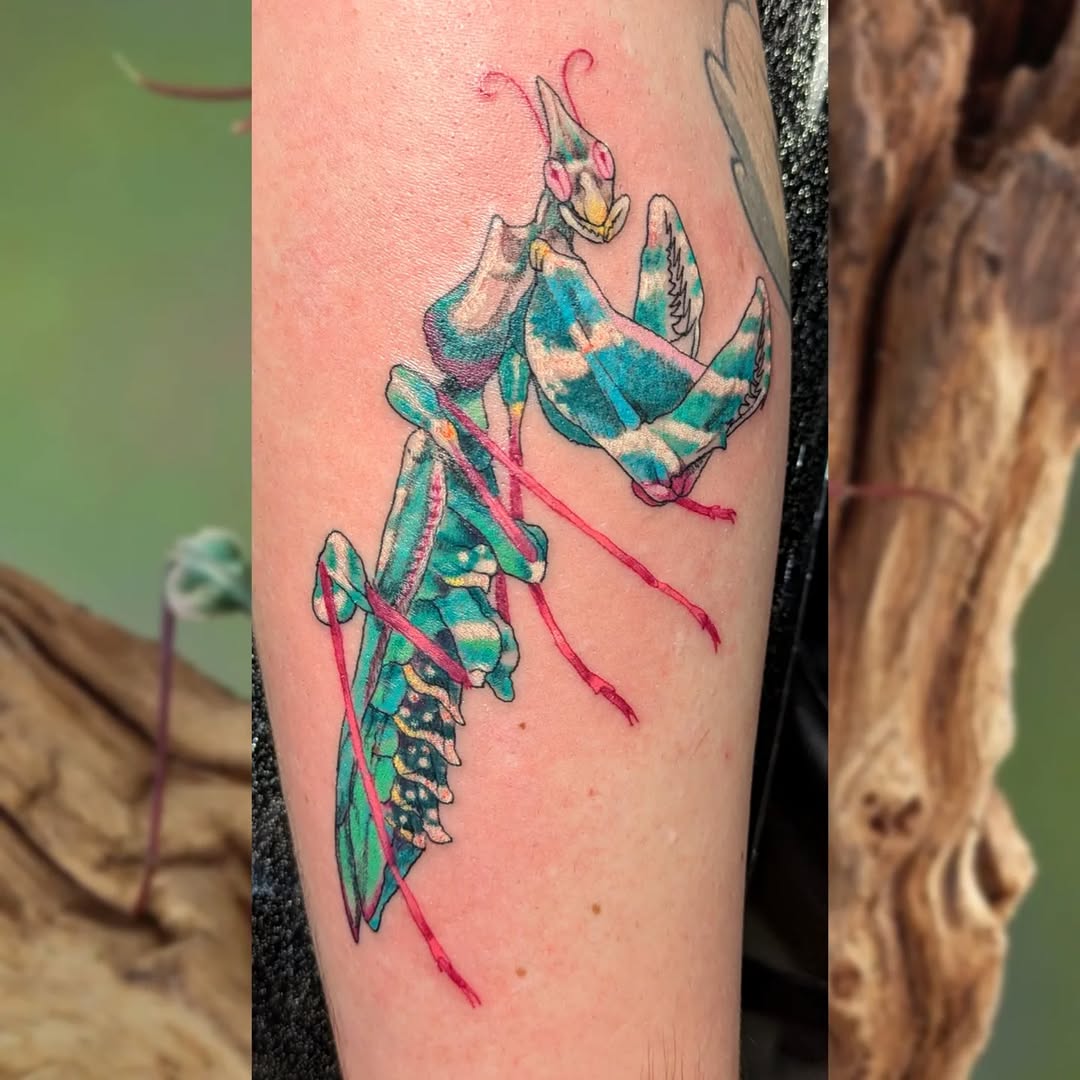 Tattoo by @crappie.tatts — illustrative, realism
