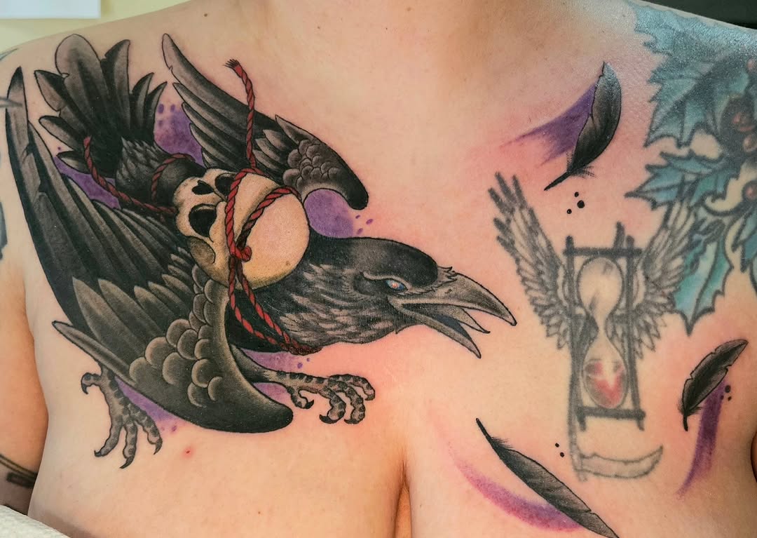 Tattoo by @ginnytattoo — dark_realism, black_and_grey