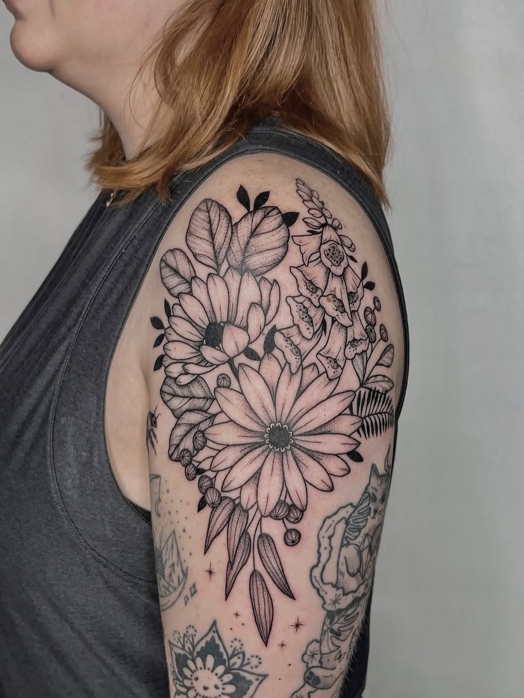 Tattoo by @hj.tattoos — illustrative, black_and_grey