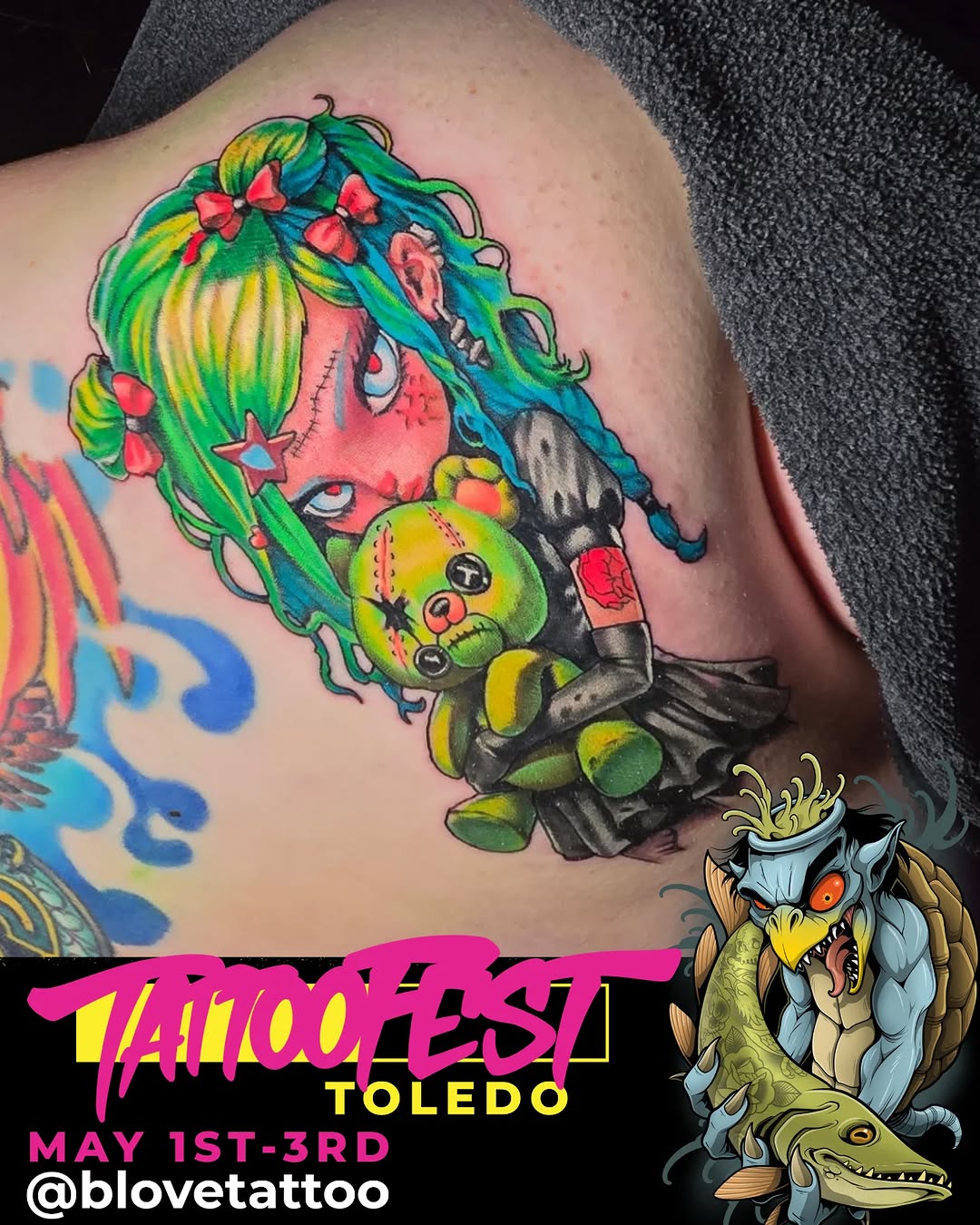 Tattoo by @blovetattoo — new_school