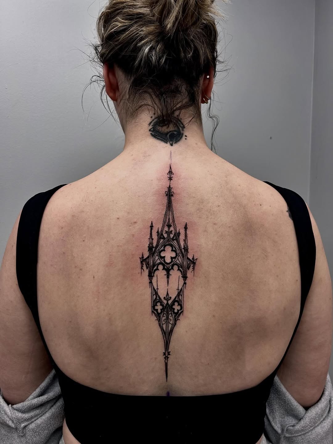Tattoo by @azra.ink — blackwork, ornamental