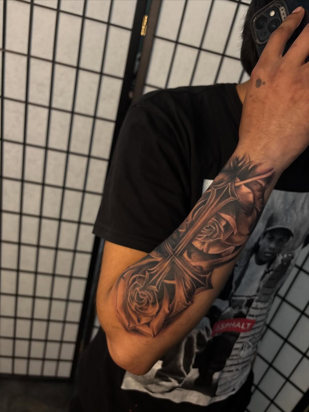 Tattoo by @blessedbychapo — black_and_grey, realism
