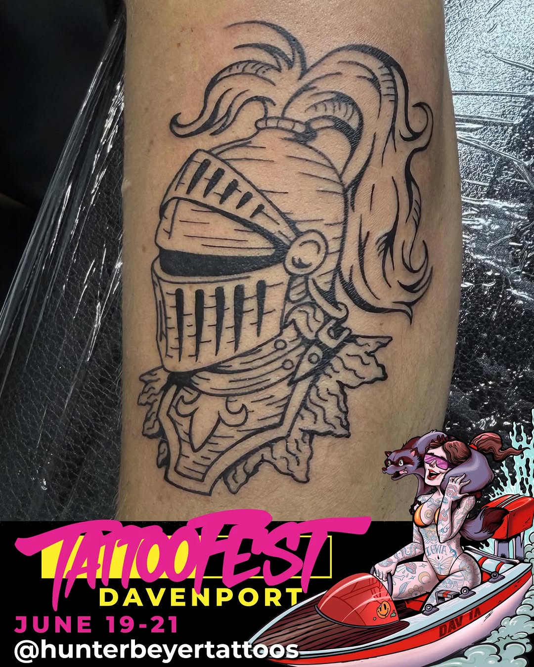 Tattoo by @hunterbeyertattoos — american_traditional, illustrative