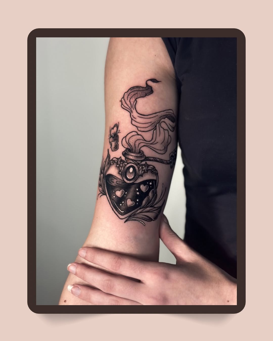 Tattoo by @lunatik_ttt — illustrative, black_and_grey