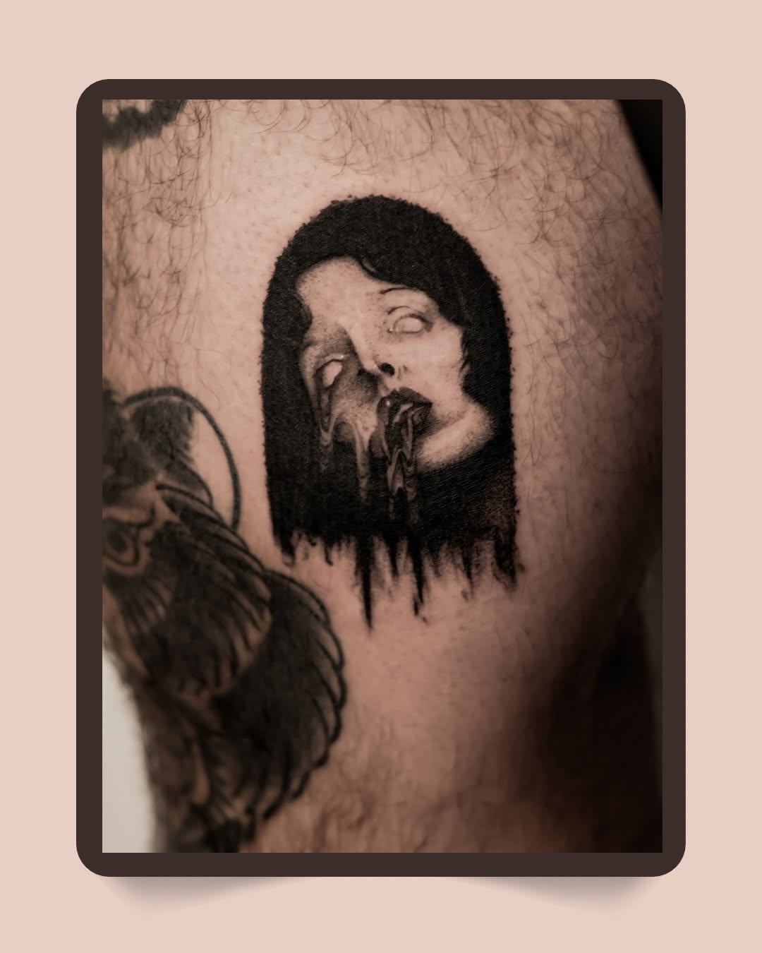 Tattoo by @lunatik_ttt — dark_realism, blackwork