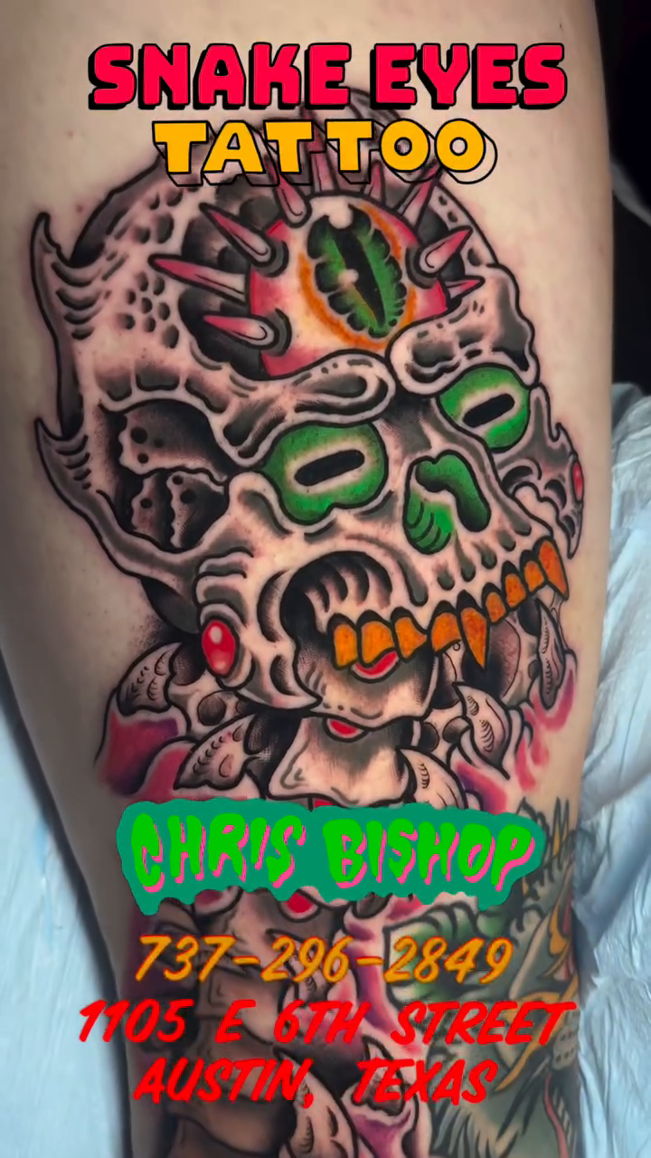 Tattoo by @ooeygooeybishop โ new_school