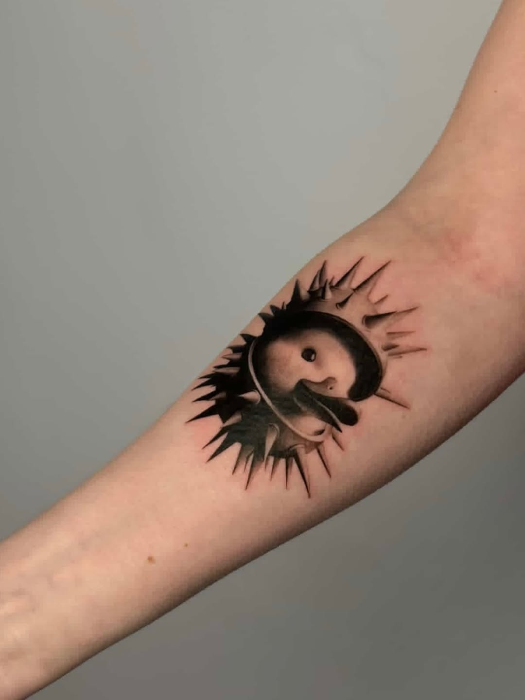 Tattoo by @tattoo__garden — black_and_grey, realism