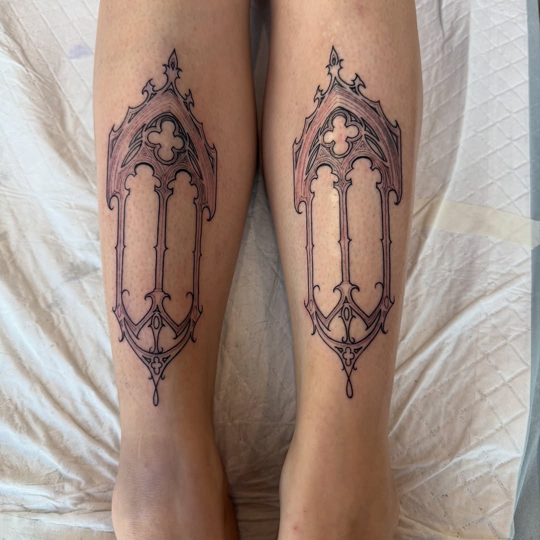 Tattoo by @artisticminded — illustrative, ornamental