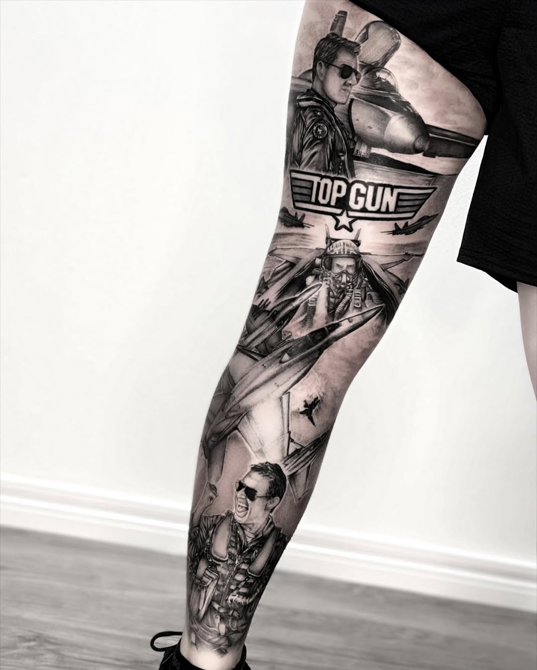 Tattoo by @enjoylifetattoos — realism, black_and_grey