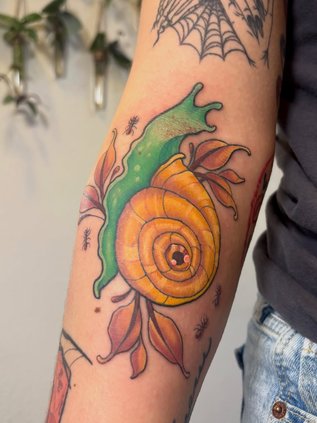 Tattoo by @rachelfostertattoos — illustrative, new_school