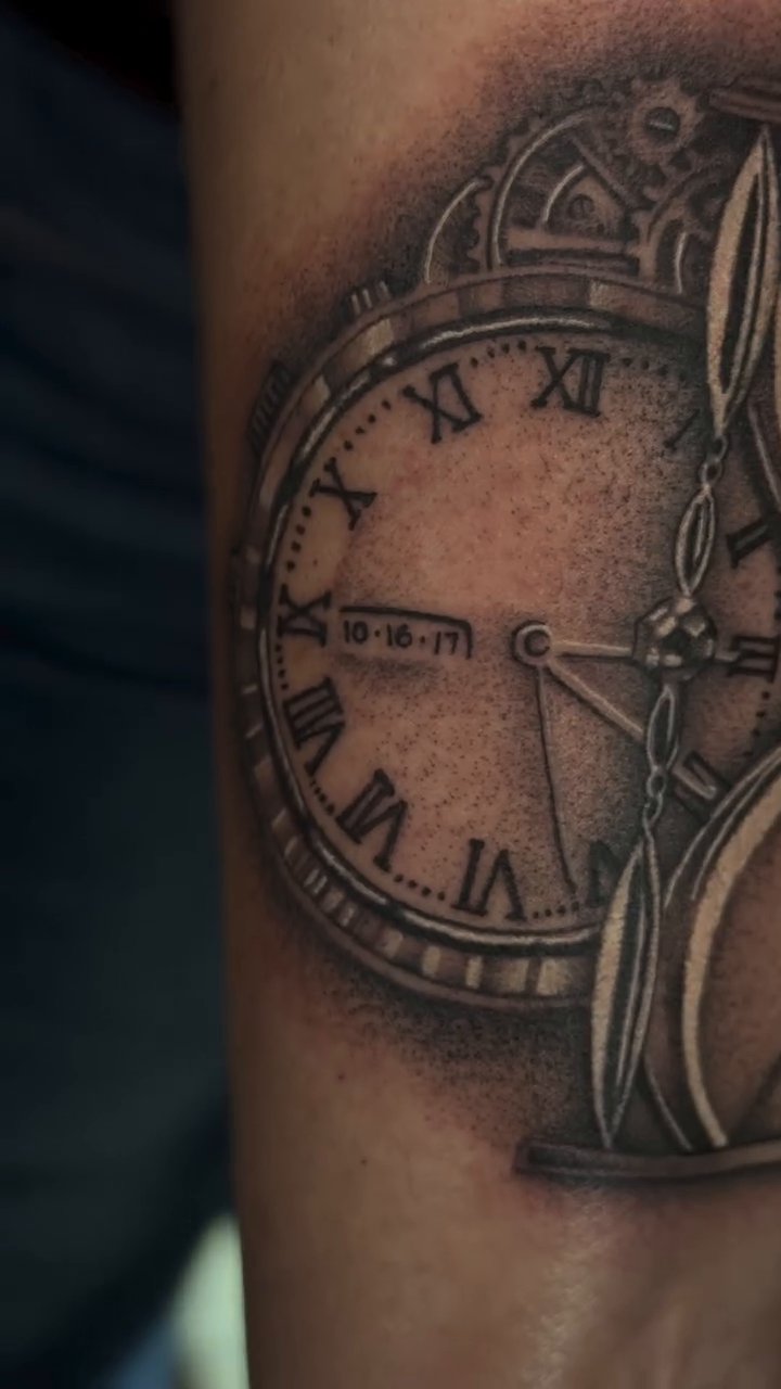Tattoo by @tattoosbychai — black_and_grey, realism