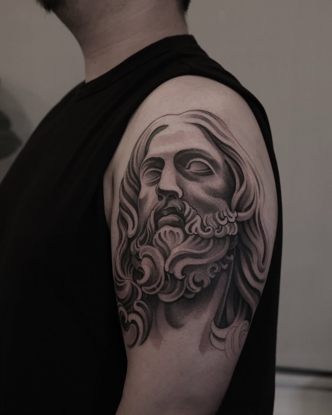 Tattoo by @phil_da_silva_ — realism, black_and_grey