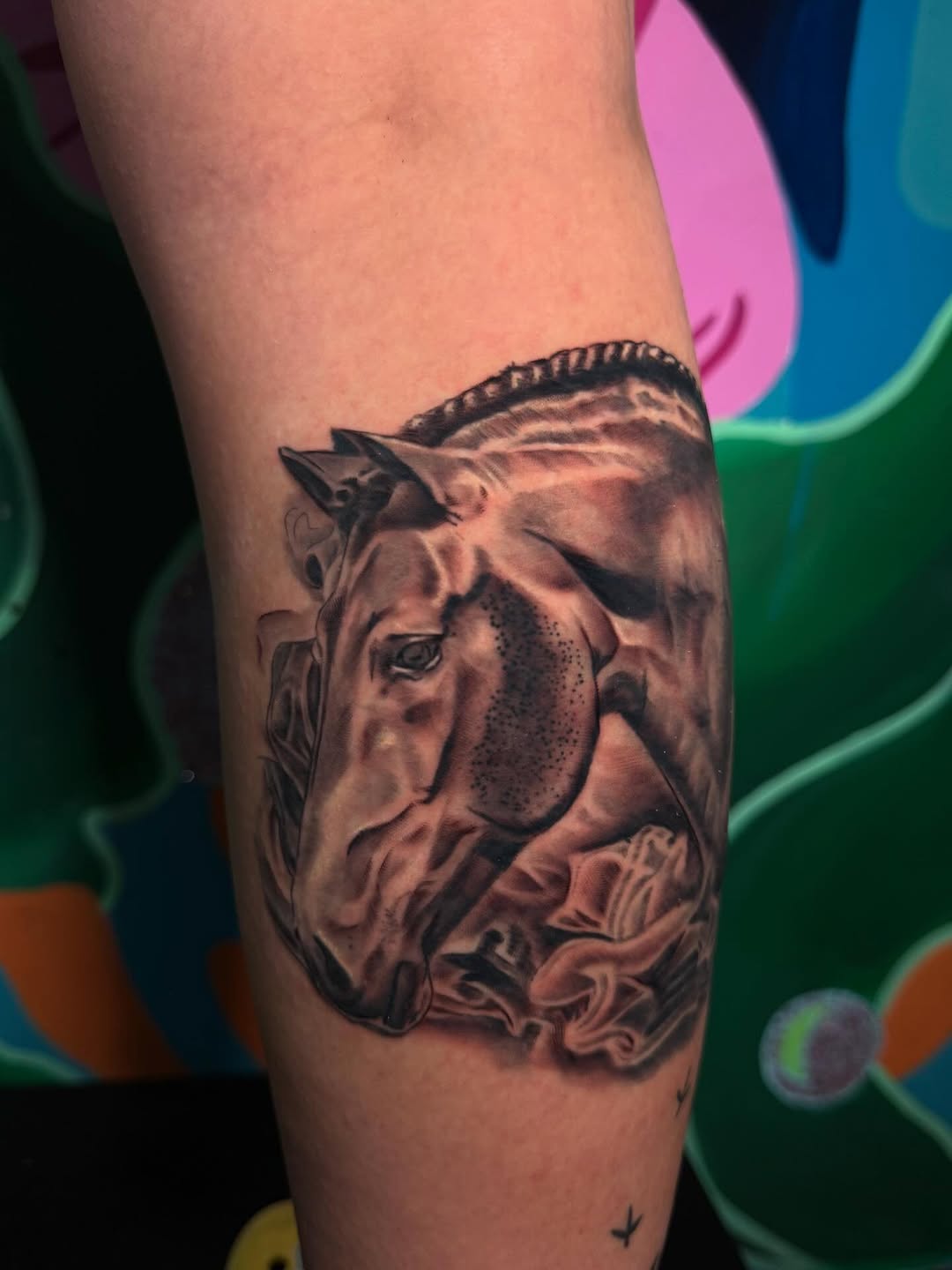 Tattoo by @chino_inks โ realism, black_and_grey
