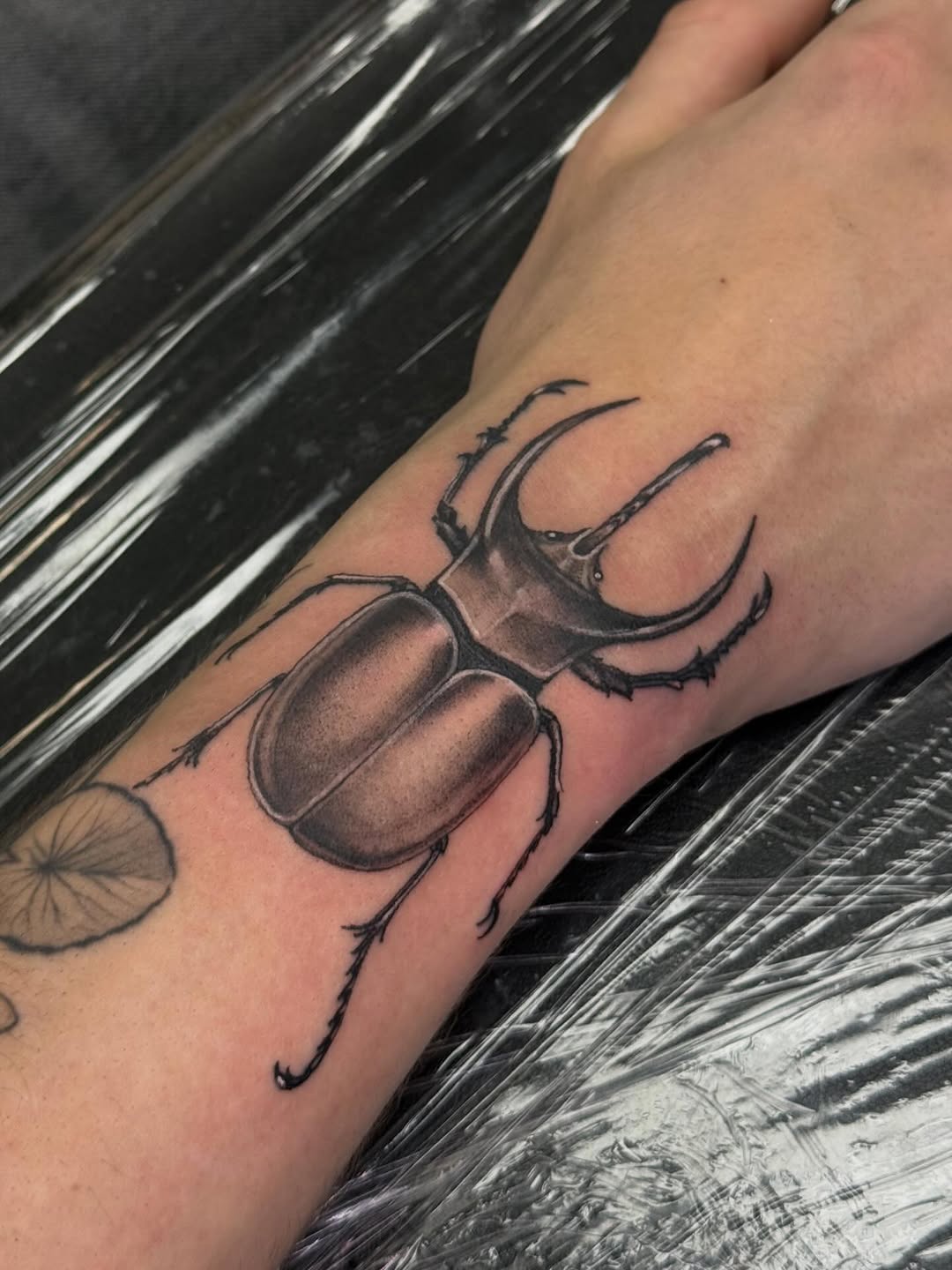 Tattoo by @khangtart — realism, black_and_grey