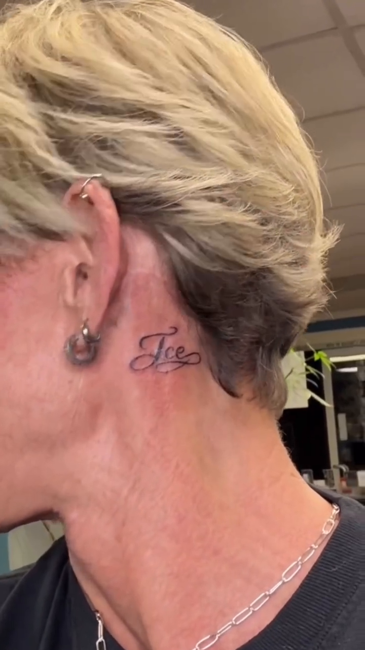 Tattoo by @toplisstattoos โ lettering_script, fine_line