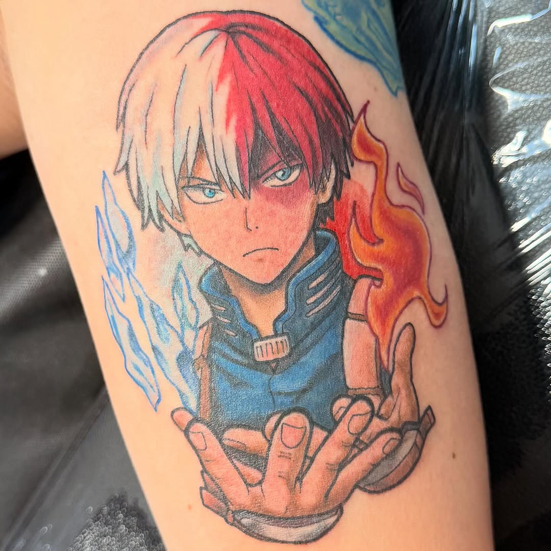 Tattoo by @_emilytattoos_ โ anime, illustrative