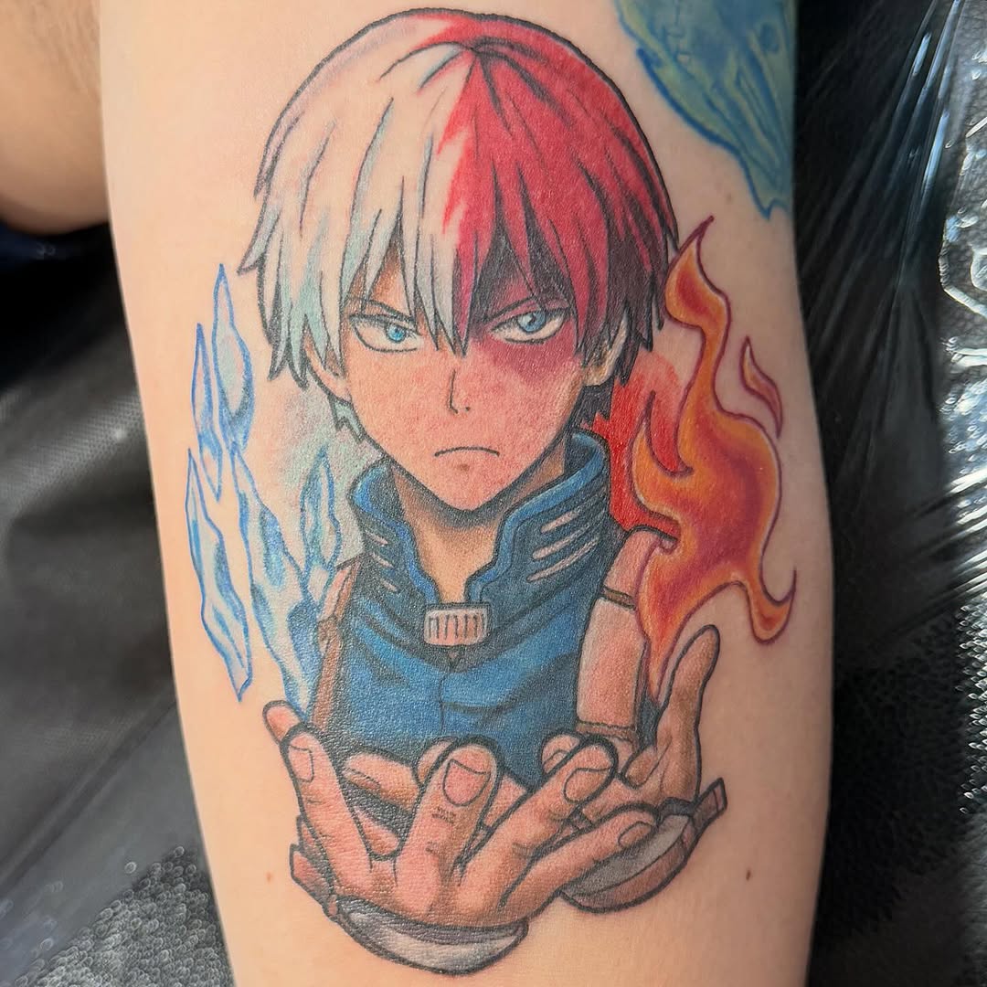 Tattoo by @_emilytattoos_ โ anime, illustrative