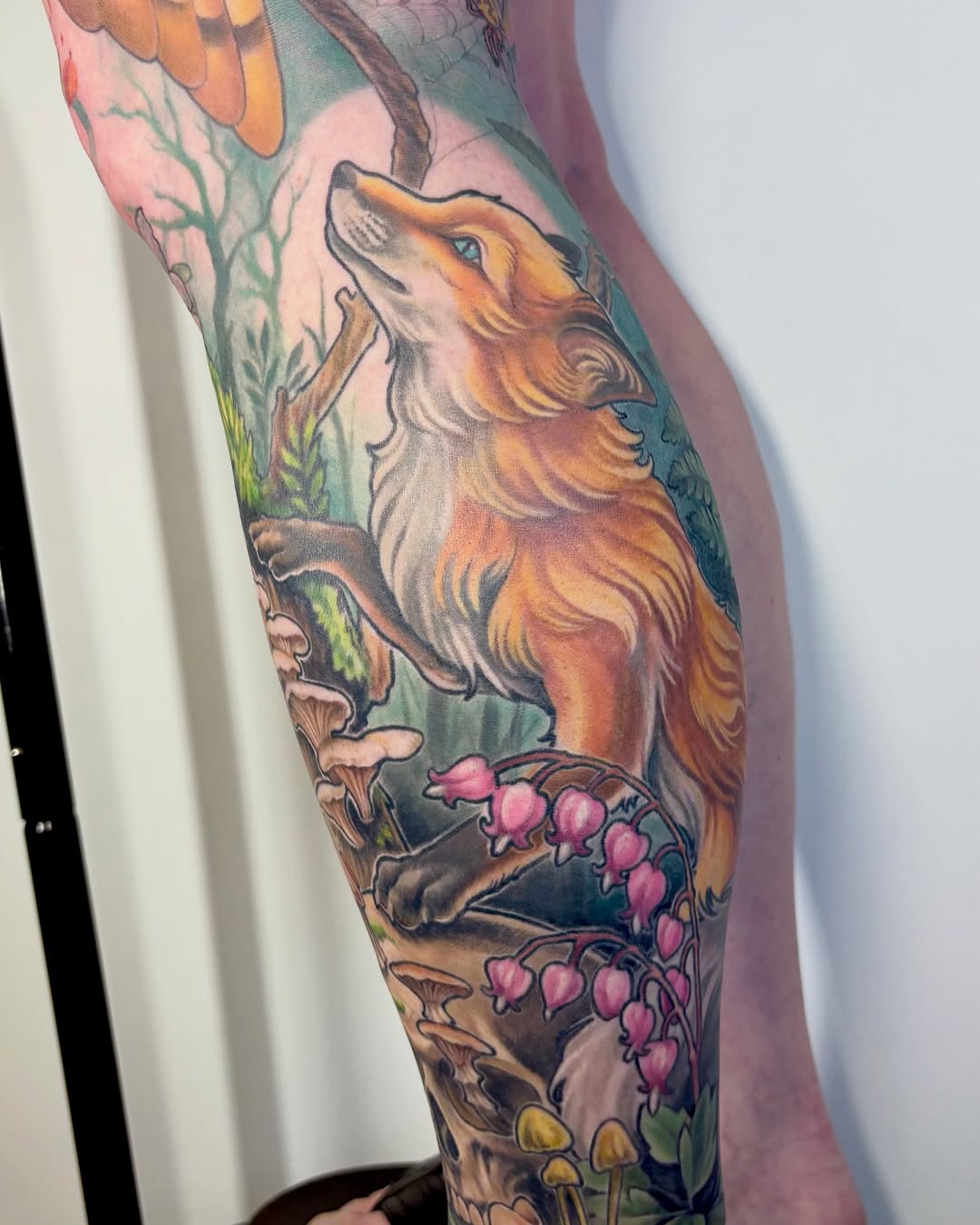 Tattoo by @lockejessmonster — realism, illustrative