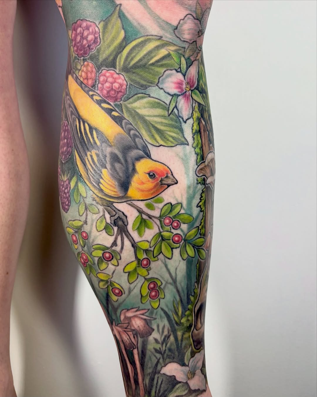 Tattoo by @lockejessmonster — realism, illustrative