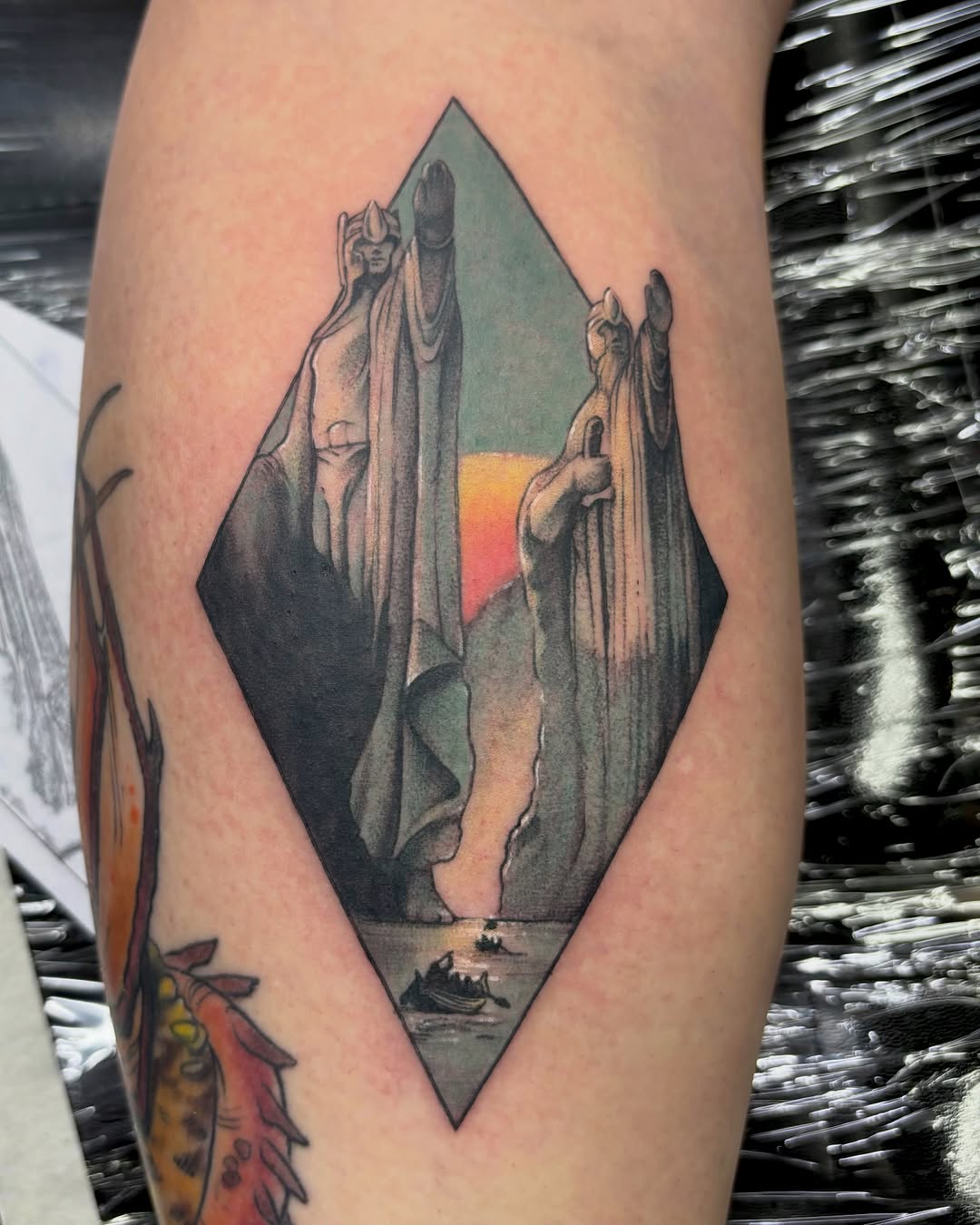 Tattoo by @lockejessmonster — realism, black_and_grey