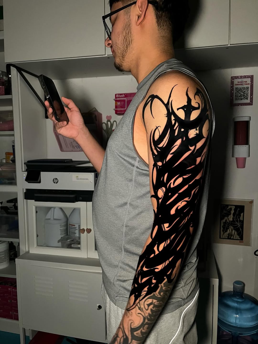 Tattoo by @art_gus_00 โ blackwork