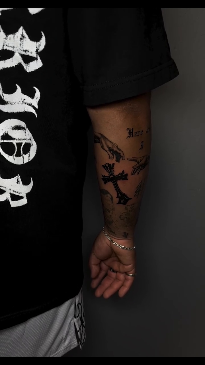 Tattoo by @lupita_inkk — fine_line, lettering_script