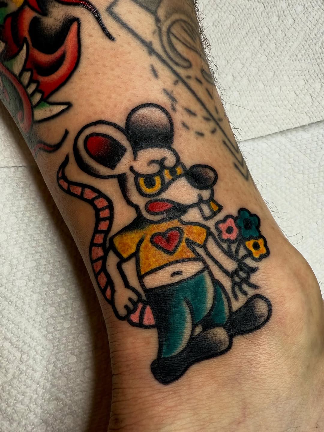 Tattoo by @victorialagano — american_traditional