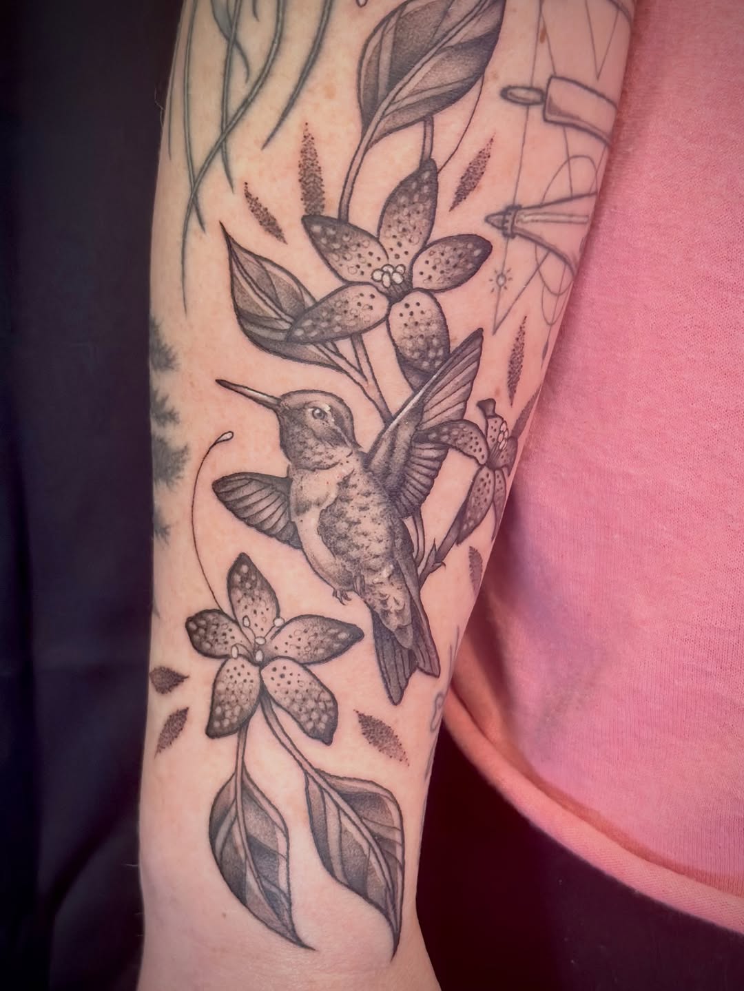 Tattoo by @maddiemorrill_art β illustrative, black_and_grey