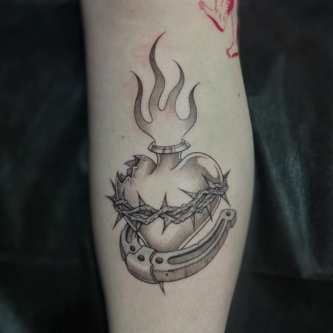 Tattoo by @tats.by.yana โ black_and_grey, realism