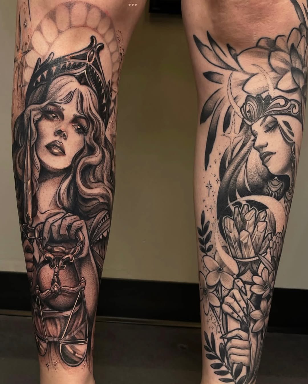 Tattoo by @judes_draws — black_and_grey, realism