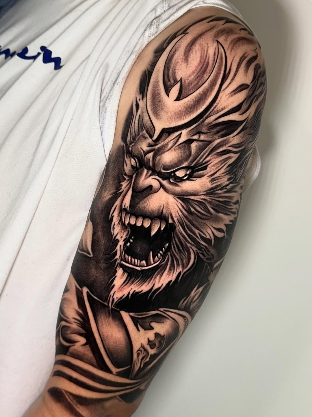 Tattoo by @saeso___ — realism, black_and_grey