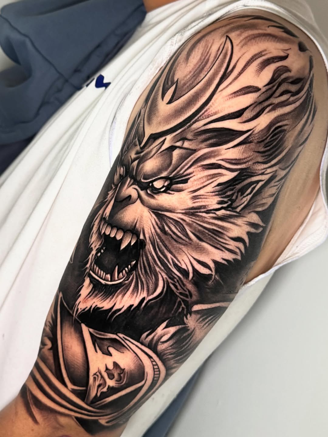 Tattoo by @saeso___ — realism, black_and_grey