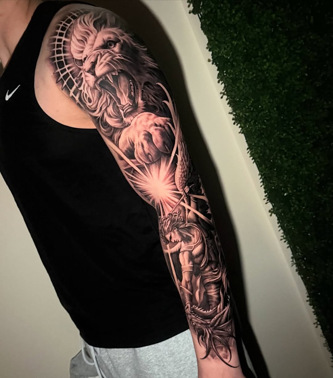 Tattoo by @tattoowithgrace — realism, black_and_grey