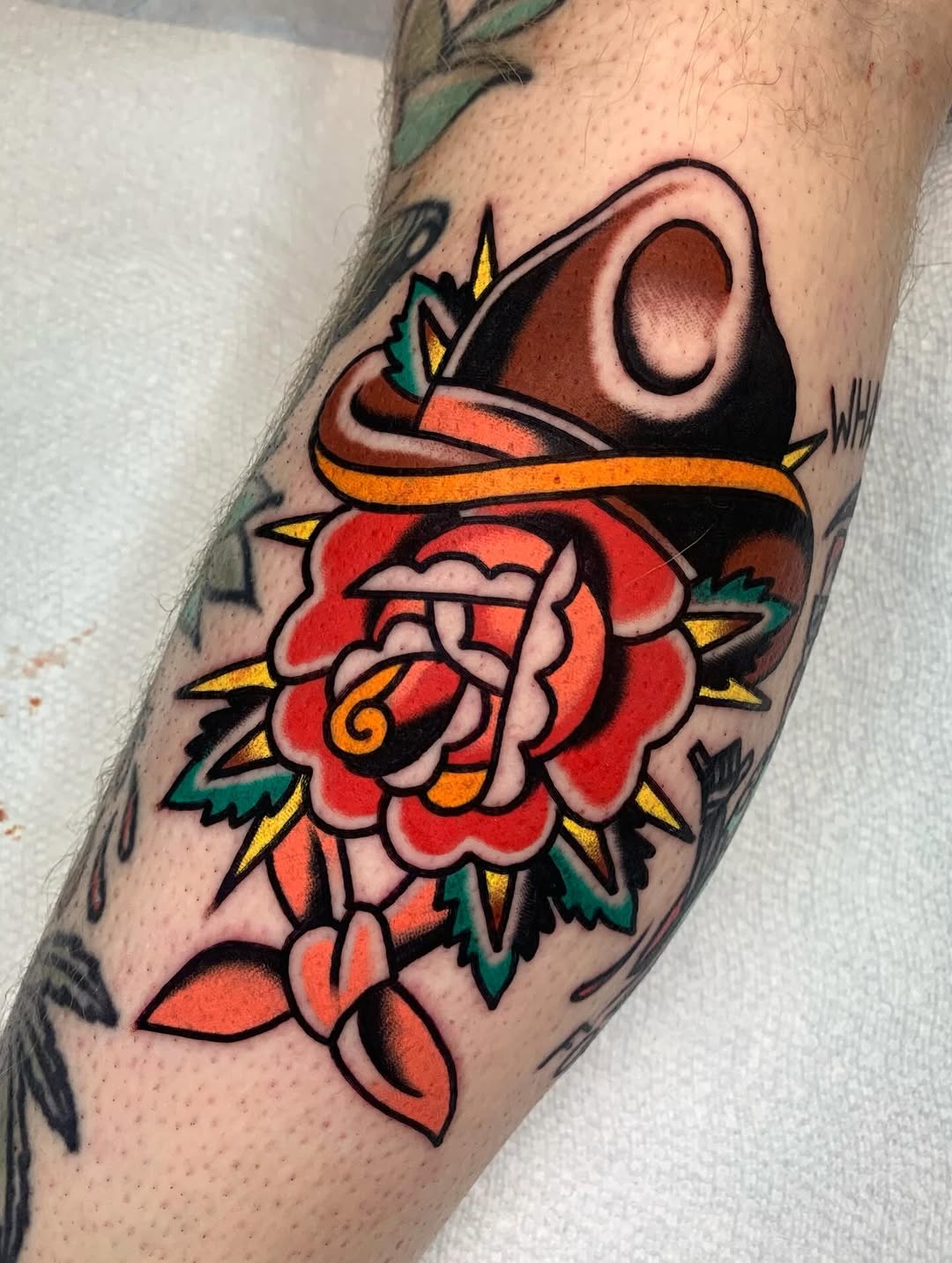 Tattoo by @vankirk_tattoo โ american_traditional, illustrative