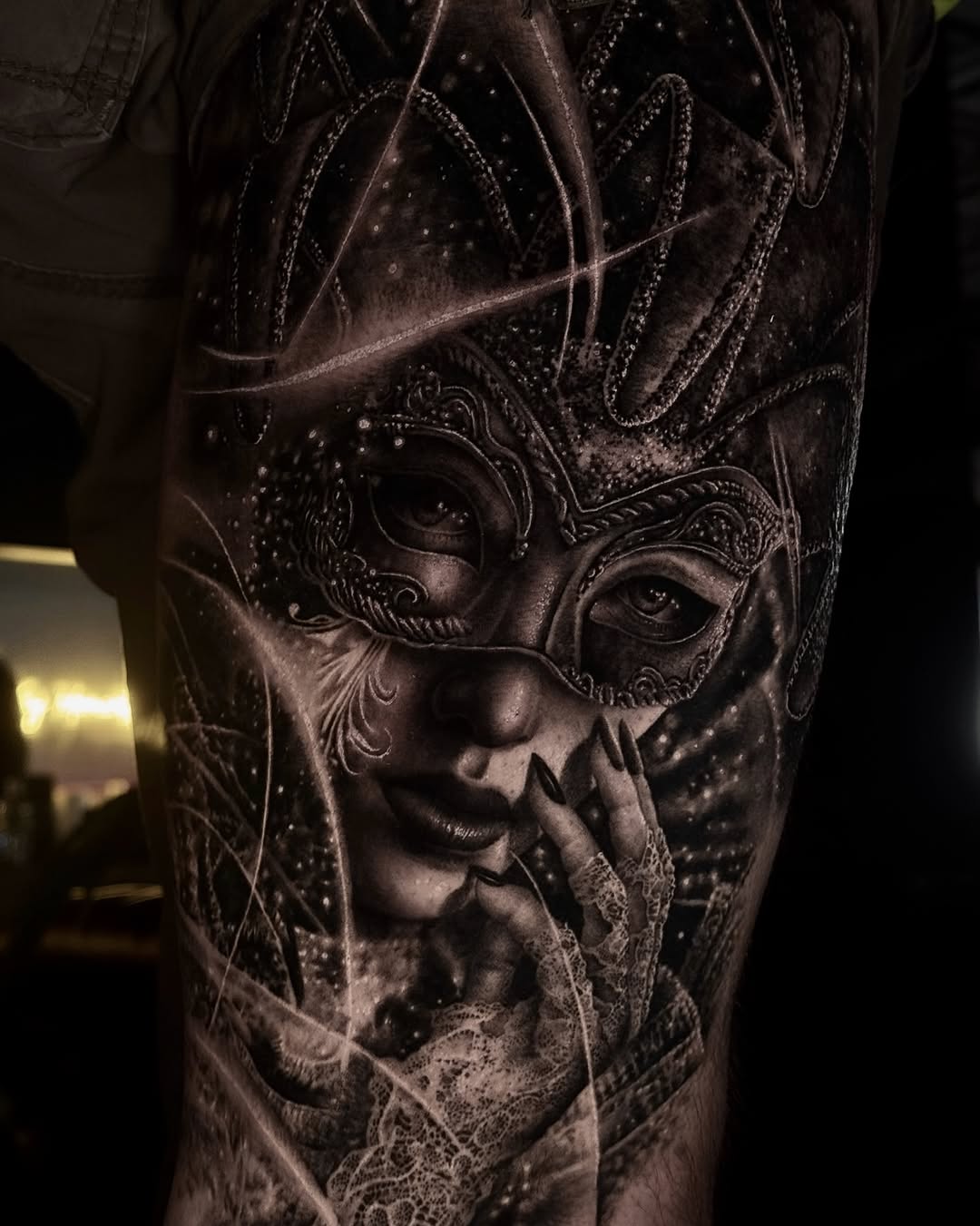 Tattoo by @dukeoftats β black_and_grey, realism