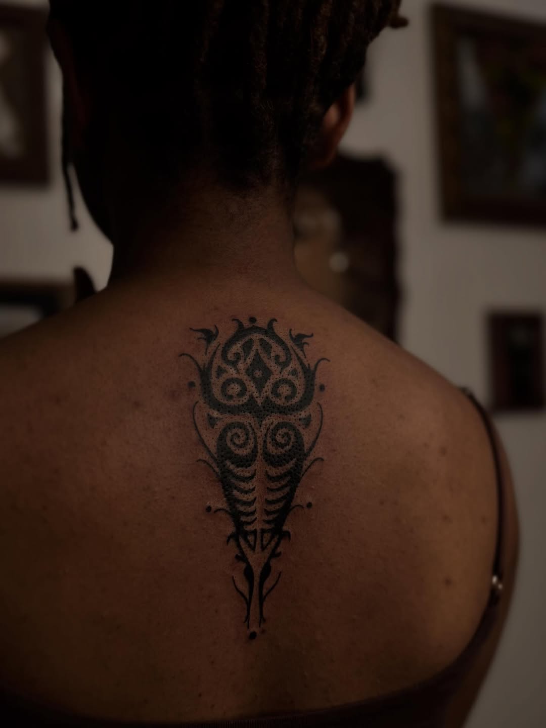 Tattoo by @spicy_sugarrr_tattoos — blackwork, ornamental