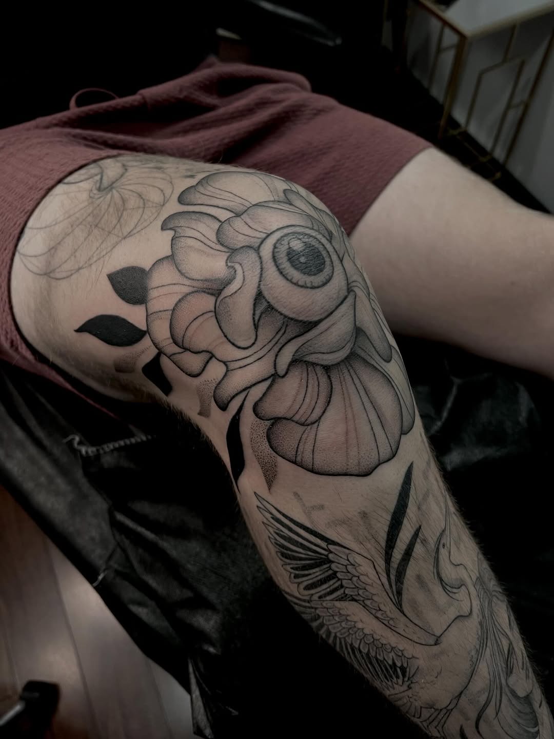 Tattoo by @avreysimone — black_and_grey, realism