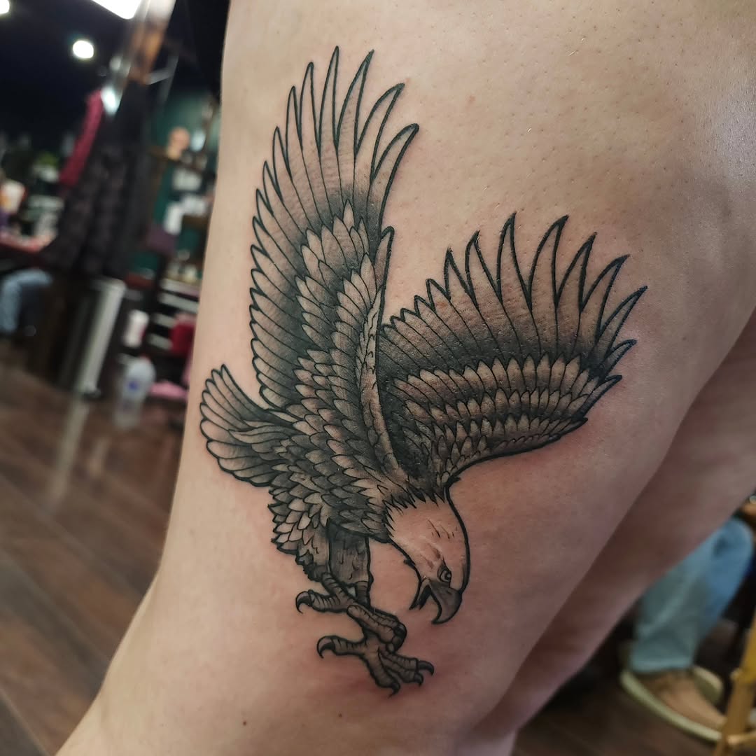 Tattoo by @tattoosbyski — black_and_grey, realism