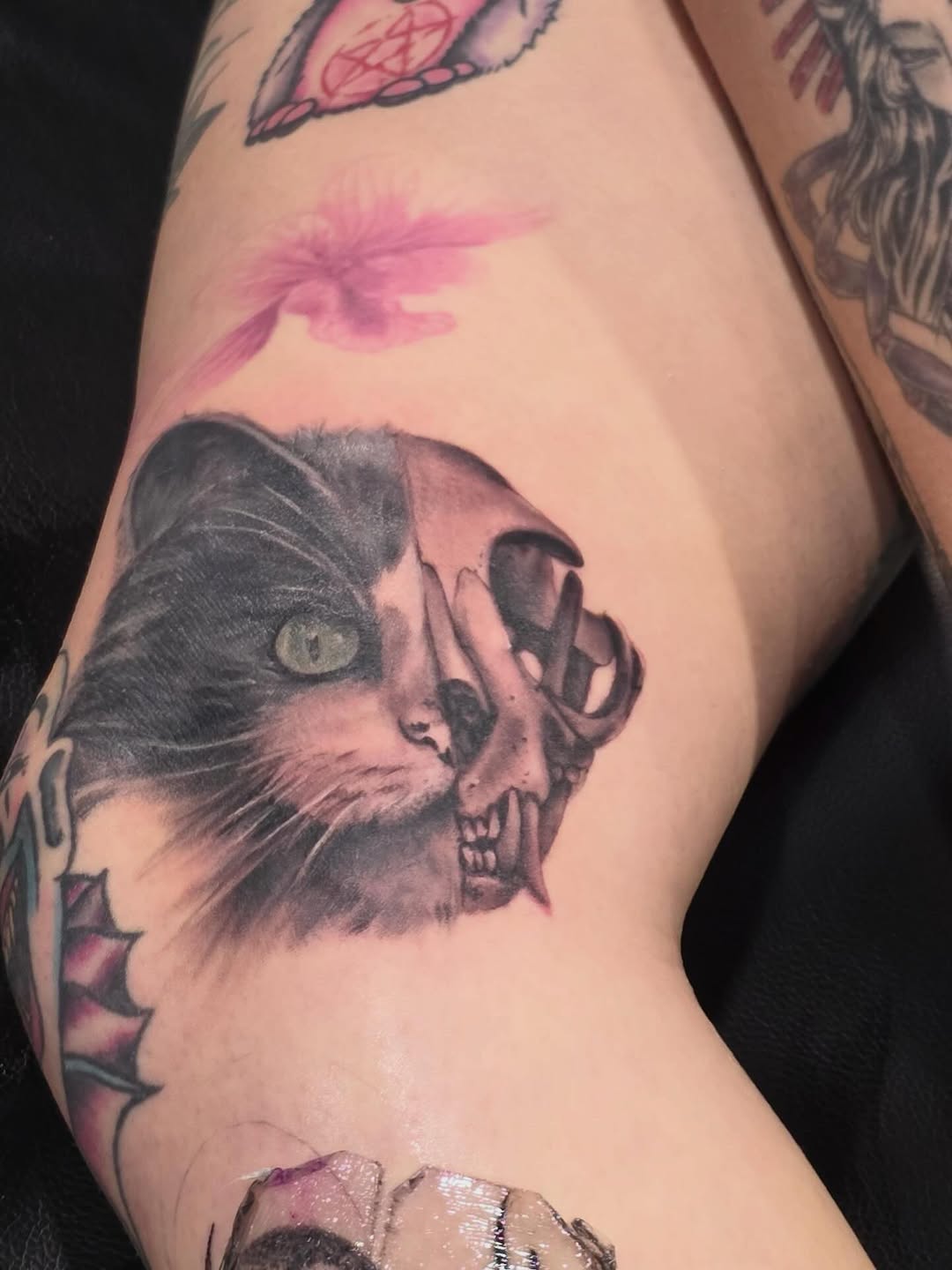 Tattoo by @tanktat2z — realism, black_and_grey
