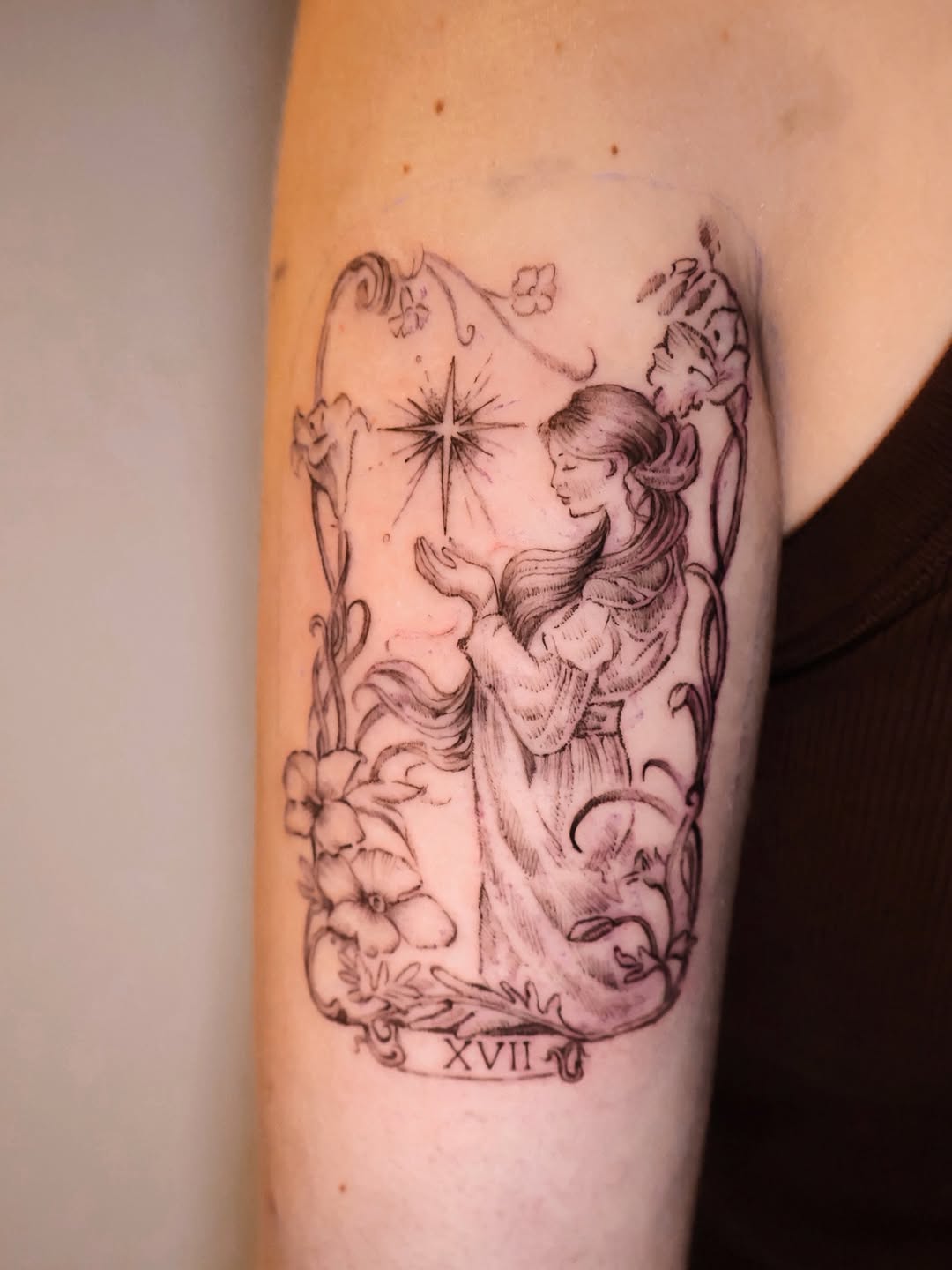 Tattoo by @qsltattoo — illustrative, black_and_grey