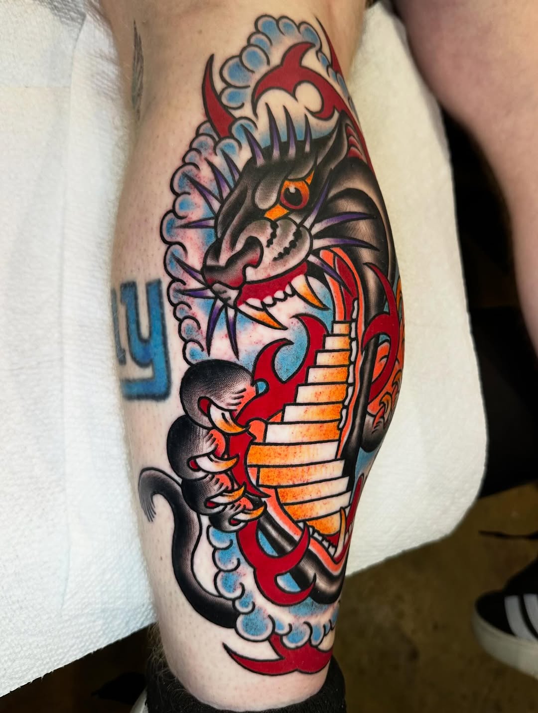 Tattoo by @terryricetattoos — american_traditional, neo_traditional