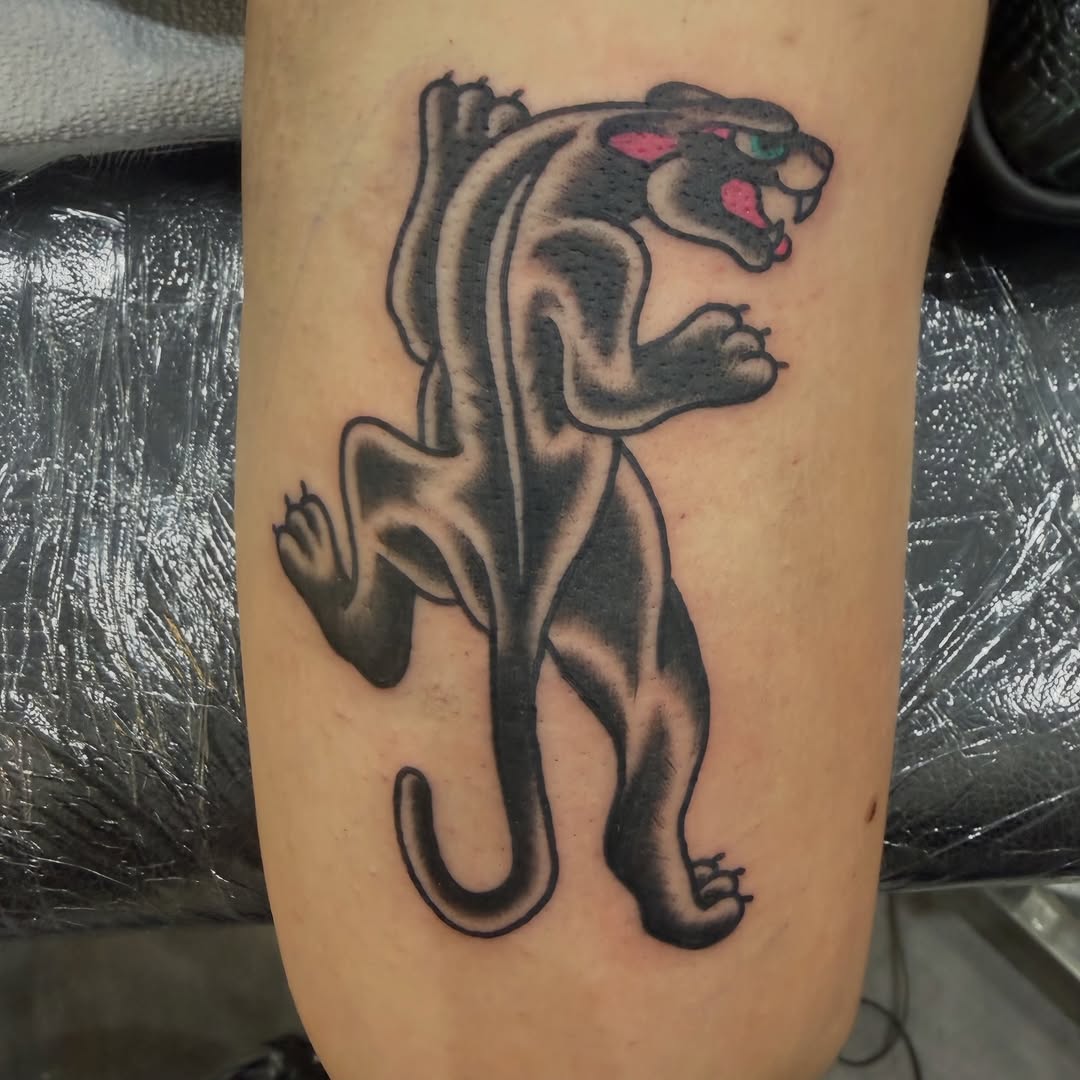 Tattoo by @jafeel_tattoos — american_traditional, black_and_grey