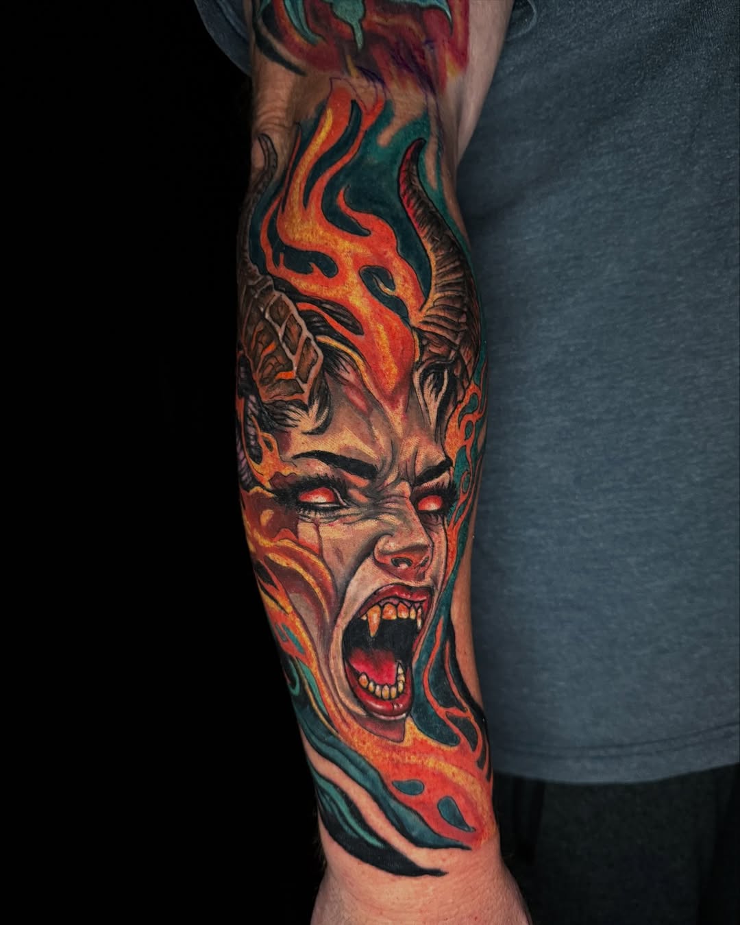 Tattoo by @tattoohabit — realism, dark_realism