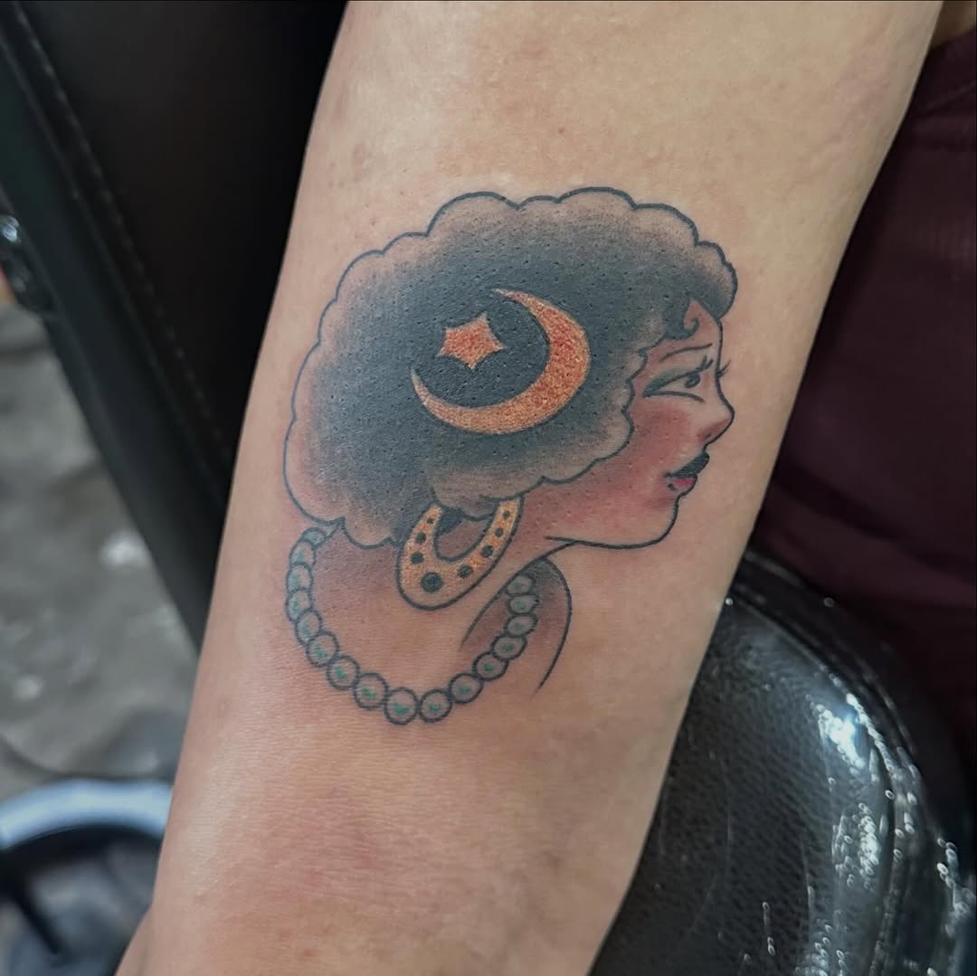 Tattoo by @sierra_does_tattoos — american_traditional, neo_traditional