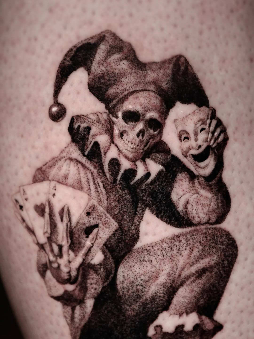 Tattoo by @horror_tattoo — black_and_grey, realism