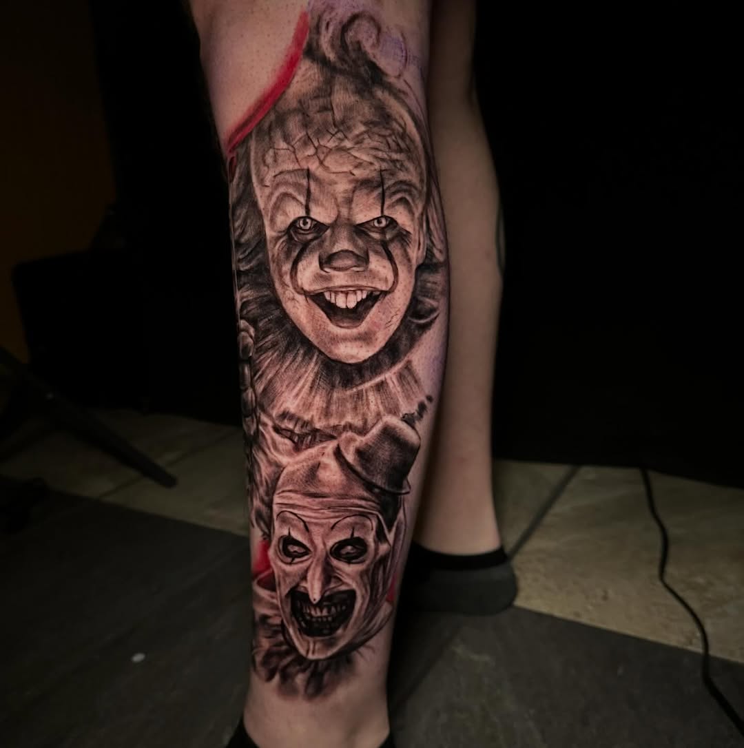 Tattoo by @comfychrisf — realism, dark_realism