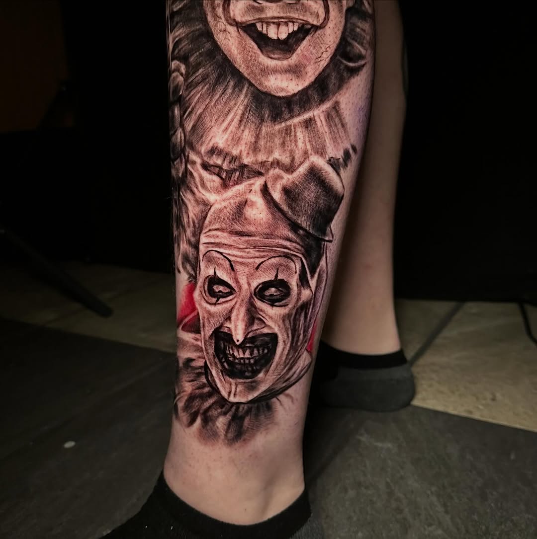 Tattoo by @comfychrisf — realism, dark_realism